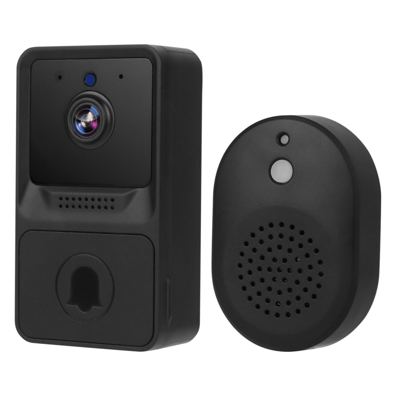 Smart Wireless Wifi Doorbell Security 2 Way Intercom Visual Bell Chime Night Vision Camera Door Bell